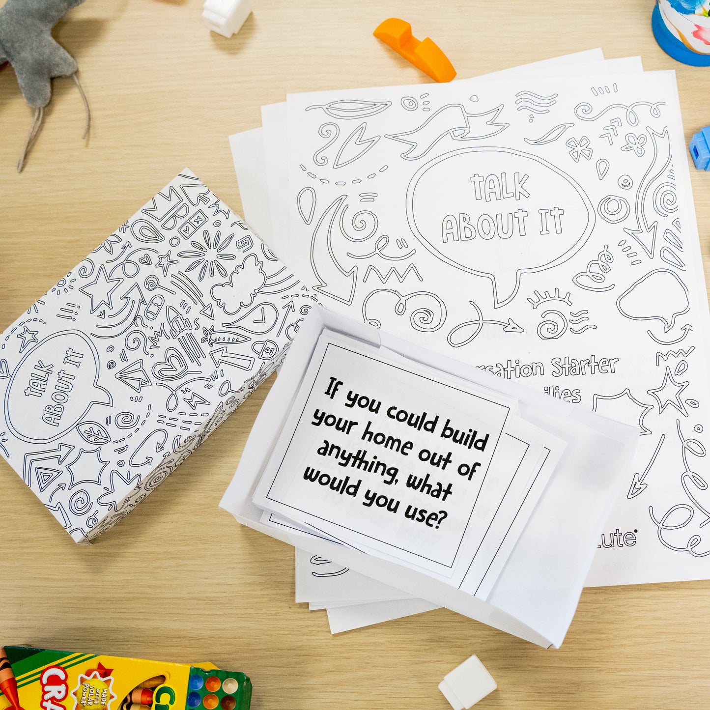 Talk About It! Conversation Starter Kit for Families