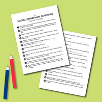 101 Social Emotional Learning Journal Prompts