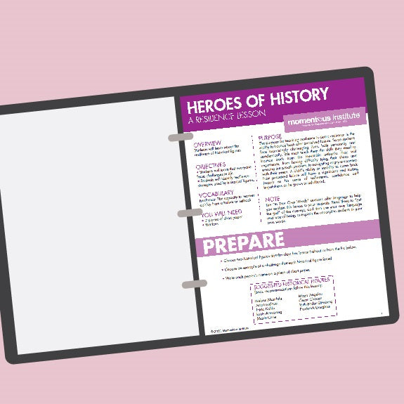 Heroes of History: A Free Resilience Lesson